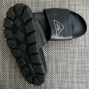 Prada | Shoes | Mens Awesome Prada Leather Slides | Poshmark display picture 1
